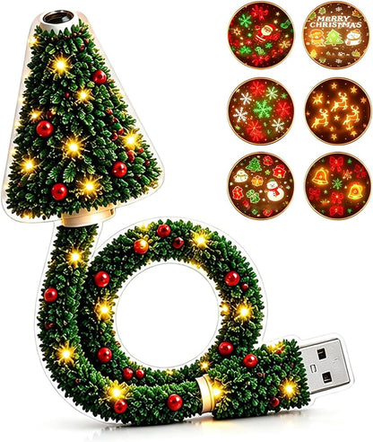 Christmas Tree Ceiling Projector Night Light