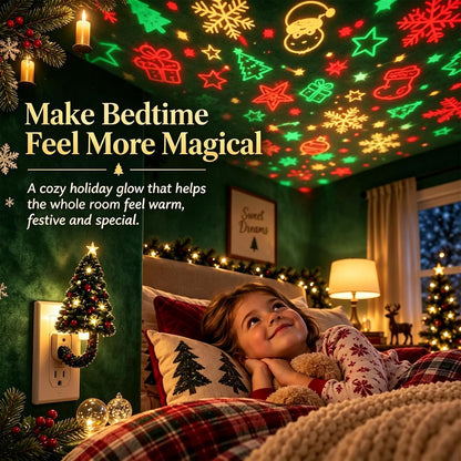Christmas Tree Ceiling Projector Night Light